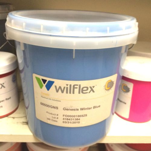 Wilflex Genesis Winter Blue, Plastisol Screen Printing Ink, Gallon