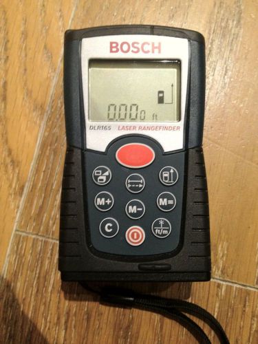 Bosch laser measure dlr 165 for sale