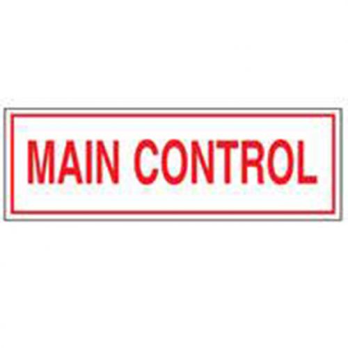 Main Control Sign 6 x 2 TFI (50-10-280)