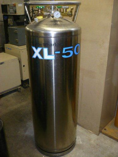 Taylor Wharton XL-50 stainless SS liquid nitrogen dewar tank , cryogenic