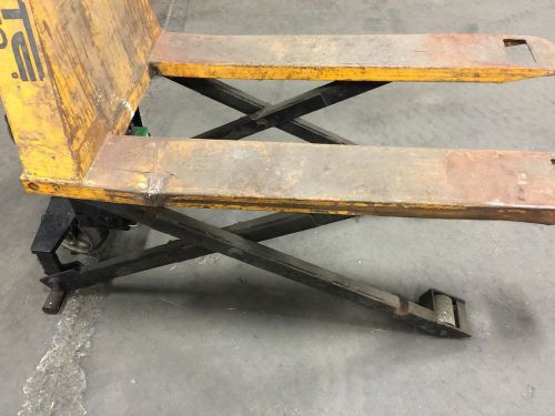 Used ergo lift-rite 3000 lb electric pallet jack 12v good working condition for sale