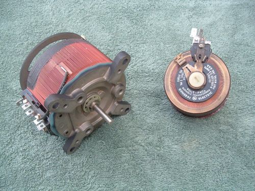 Two General Electric Variable Transformers, Both in Mint Condition.