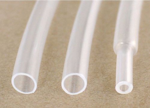 ?4mm adhesive lined4:1 transparent waterproof heat shrink tubing 5m tube sleeve for sale