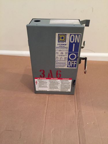 Square d pq3603g. 30 amp, 600 volt, bus plug, with ground, clean, vertical for sale