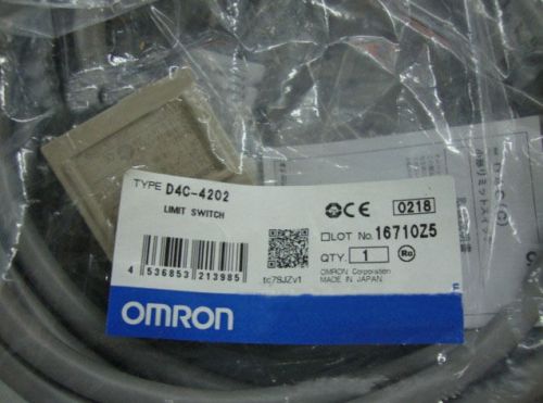 New Omron Limit Switch D4C-4202