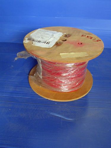 Srml wire red 12 awg 500&#039; ft fiber glass braid appliance hi temp motor stage for sale