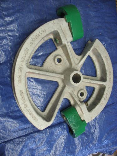 1818 greenlee 5018659 1/1/4&#034; and 1-1/2&#034; rigid pipe bender shoe for sale