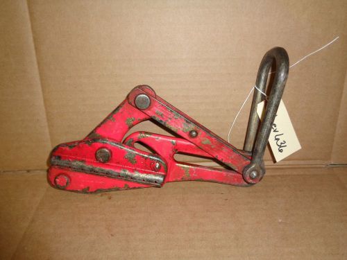 Klein Tools Inc. Cable Grip Puller 4500 Lbs # 1611-30  .31 - .53  USA  Lev636