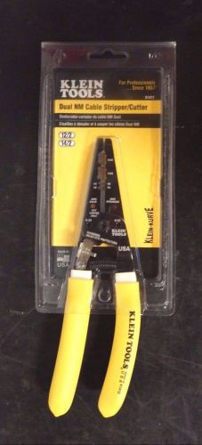 KLEIN TOOLS Wire Stripper, 7-3/4&#034; OAL, 14 to 12 AWG Cap., Manual,  K1412 |OS3|