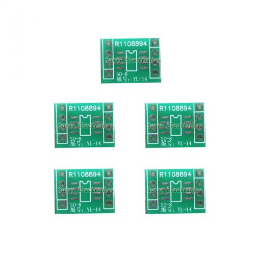 5pcs SOP8 To DIP8 Adapter PCB Convertor