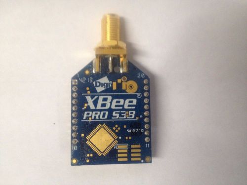 XBee PRO S3B 900HP 900MHz RF embedded modules 200Kbps 250mW