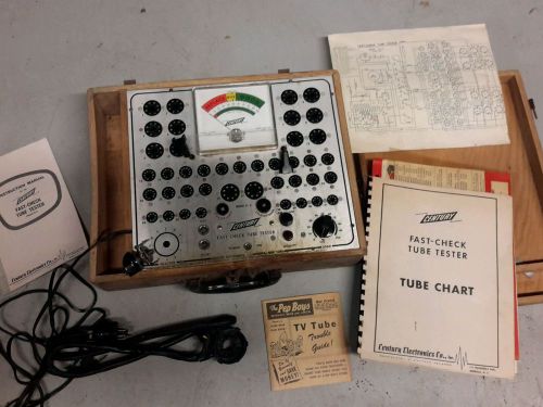 Century Electronics Fast - Check Tube Tester 1958 for parts