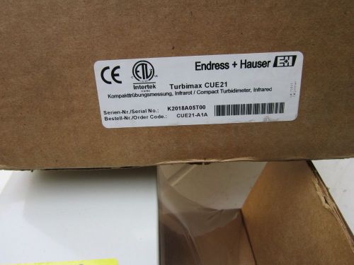 ENDRESS &amp; HAUSER  TURBIMAX CUE 21 NEW IN FACTORY BOX