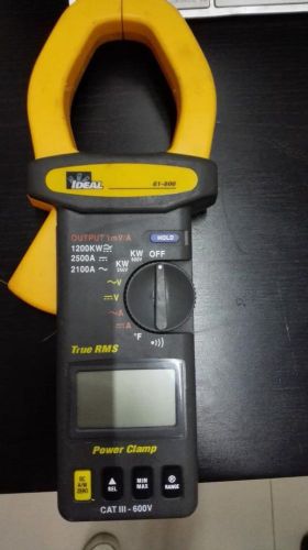 IDEAL 61-800 power clamp meter ~Free Shipping