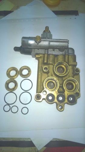 Faip pump head  w/  valves and unloader - used for sale