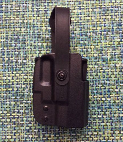 Uncle mike&#039;s kydex rh belt slide / thumb break holster glock 26 &amp; 27 used for sale