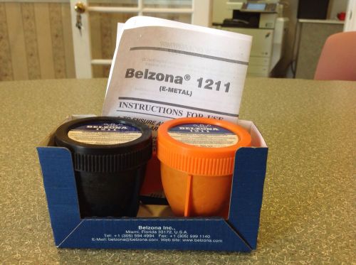 New belzona 1211 e-metal 2-part epoxy emergency or repair kit for sale