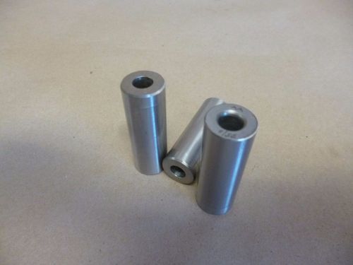 11/32&#034; id x 3/4&#034; od x 2-1/8&#034; tall stainless steel standoff spacer bushing 3pcs for sale