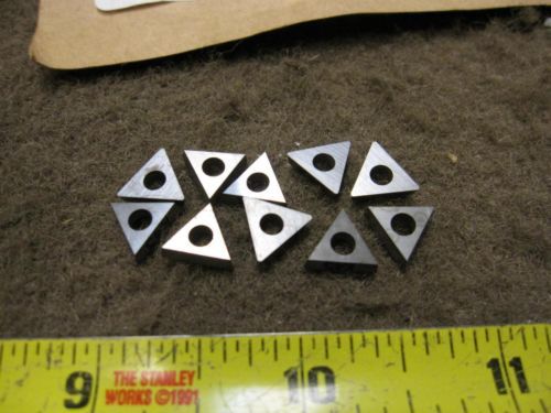 10 PC NEW KENNAMETAL TP-41/K45 CARBIDE CUTTING INSERTS