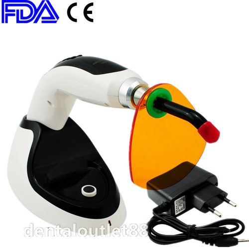Wireless cordless+led dental curing light lamp1400mw teeth whitening accelerator for sale