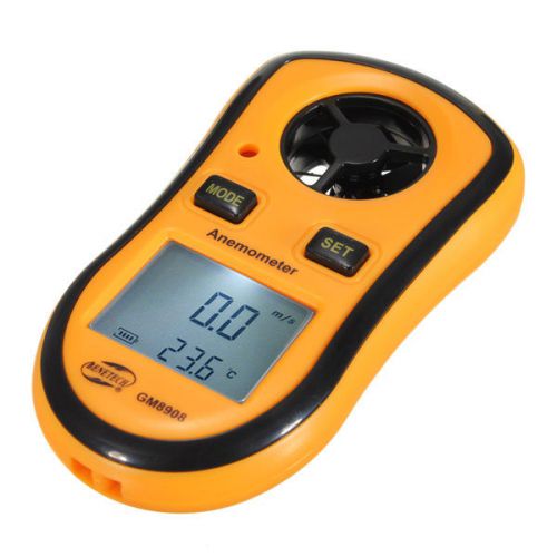 Gm8908 digital pocket wind speed gauge meter anemometer thermometer for sale