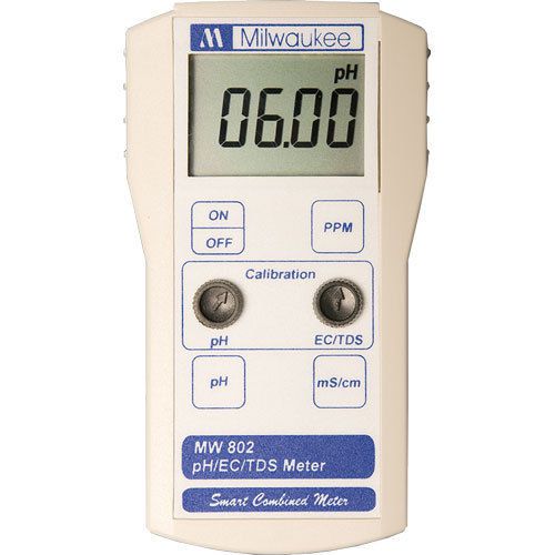 Milwaukee mw802 smart ph/conductivity/tds meter for sale