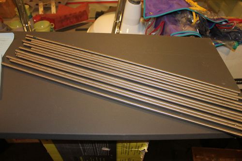 20” Long 5/16” Dia. Stainless Steel Tubes Qty. 12