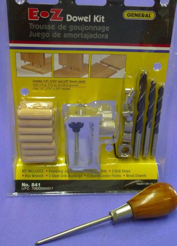 General ez dowel kit jig #841 with scriber &amp; free gift for sale