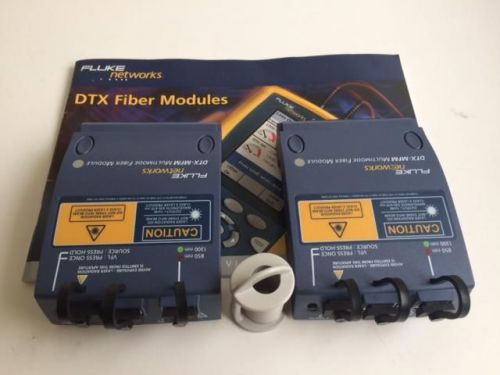Fluke networks dtx-mfm multimode fiber modules for dtx-1800 for sale