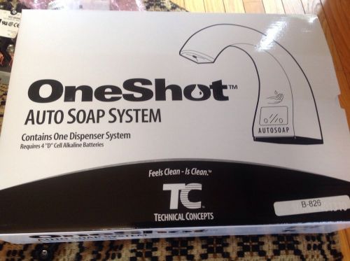 Tc/Bobrick B-826 Oneshot Touch Free Counter Mounted Soap Dispencer W/Ac Adapter