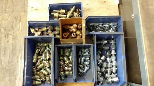 LOT OF DIXON PERFECTING Thor Pneumatic Couplers 3/8&#034; 1/2&#034; 3/4&#034; sizes