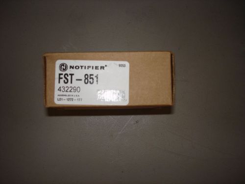 NOTIFIER FST-851 NEW