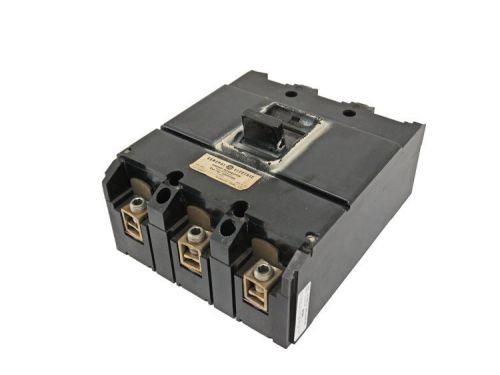 Ge tj236y225 3-pole 225-amp 600vac non-auto circuit breaker interrupter 3p 225a for sale