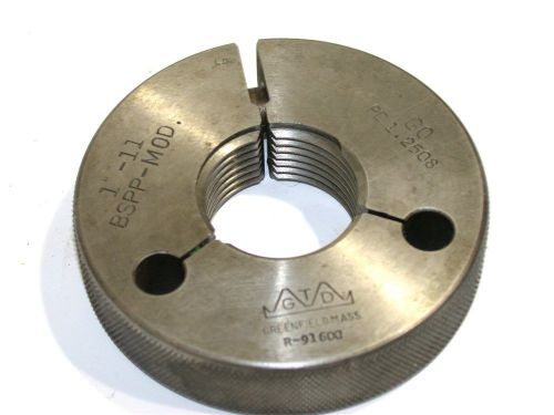 GREENFIELD GO THREAD RING GAGE 1&#034;-11 BSPP-MOD