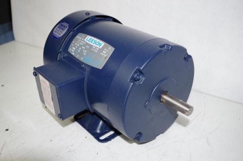 LEESON 3/4HP AC MOTOR # 110034.00 # C6T17FB1B  208-230/460VAC 60/50HZ.  1725RPM