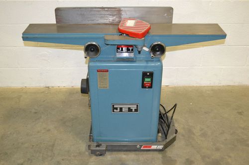 Jet jj-6cs 6&#034; long bed straight knife jointer w/ mobile base for sale