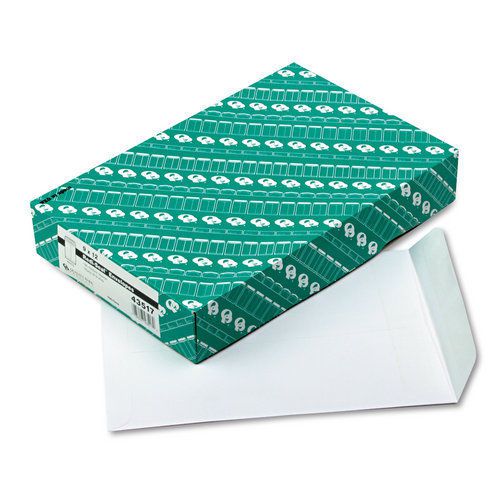 Quality Park QUA43517 White Redi-Seal Catalog Envelope, 9 x 12, White, 100/Box