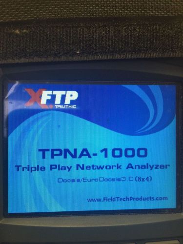 Trilithic XFTP TPNA-1000 CATV Triple Play Network Analyzer DOCSIS 3.0