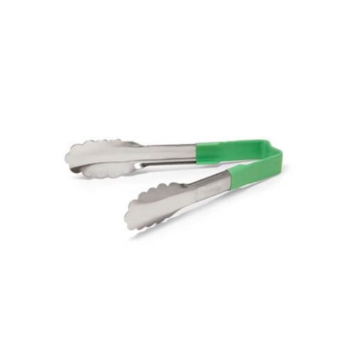 Vollrath 4780670 S/S Green Handled Kool-Touch 6&#034; Tong