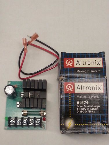 Altronix AL624 Linear Power Supply/Charger - Access, Security, CCTV