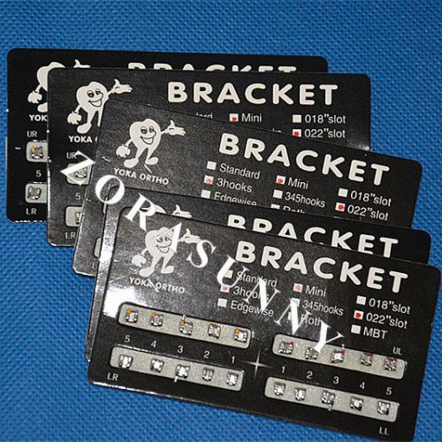 50 Packs Dental Orthodontics Brackets Braces MINI Roth Slot.022 3Hooks