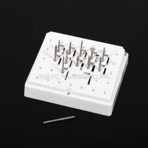 Dental prosthesis Kit Diamond Finishing Burs FG 1.6mm for High Speed Handpiece