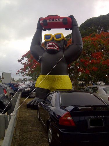 Inflatable Gorilla Kit, 20&#039; Car Dealer Inflatable, FREE DELIVERY