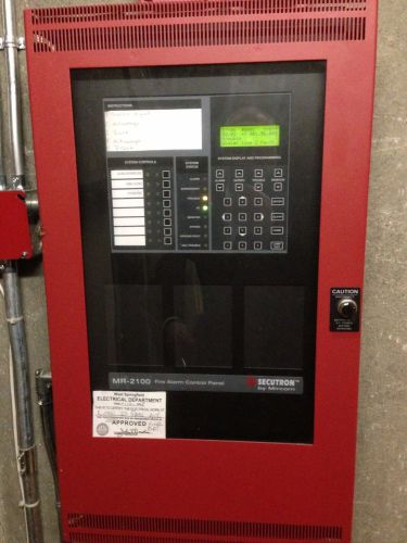 Sectron by Mircom MR-2100  Fire Alarm Control Panel Complete