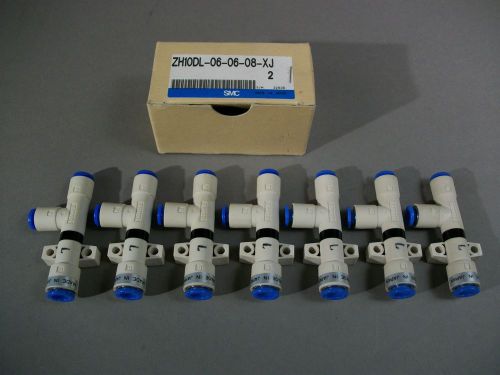 Lot of 7 smc zh10d vacuum ejector - used for sale