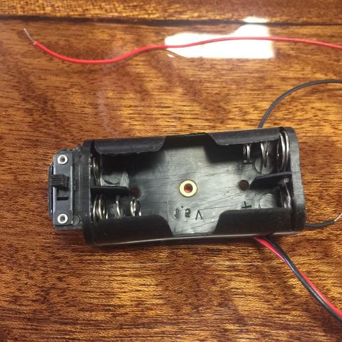 Aa battery box with on/off switch - lot of 250 pieces for sale