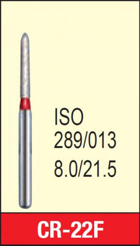 MANI DIA-BURS CR-22F CR Inlay Preparation Fine Grit Dental Diamond Burs 30 pcs