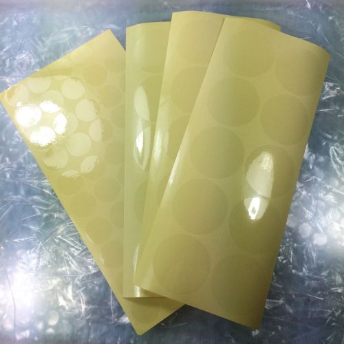 Crystal Clear Glossy Round Transparent Seals Adhesive Stickers Combo