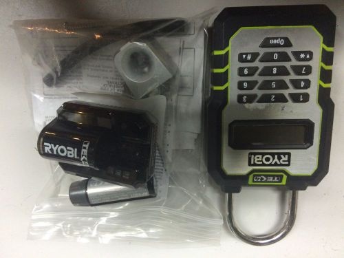 Ryobi tek4 tek 4 digital key lock box with battery and charger for sale