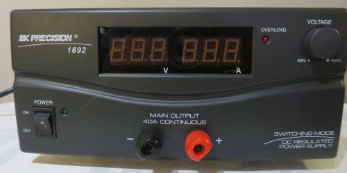 B&amp;k precision 1692 switching digital power supply, 3-15vdc, output current 40a for sale